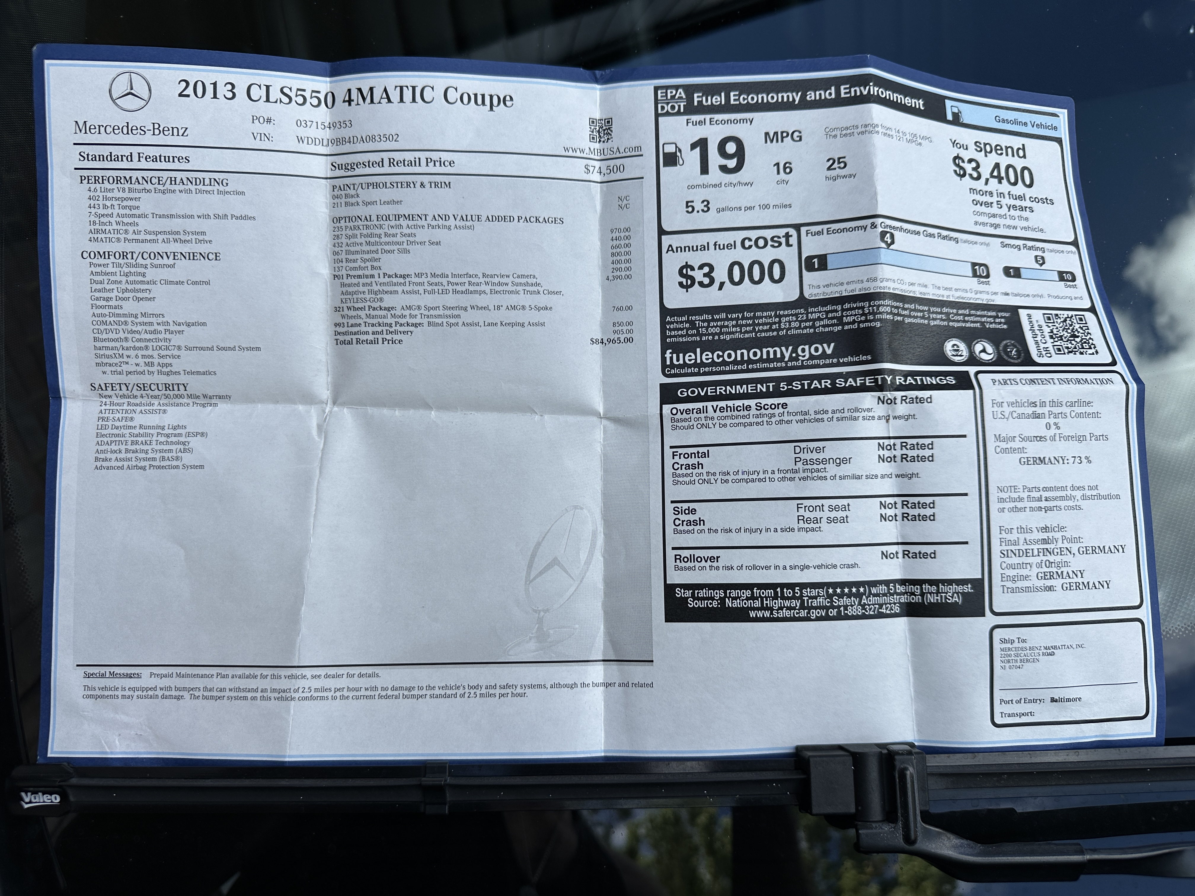 Used 2013 Mercedes-Benz CLS 550 4MATIC image 5