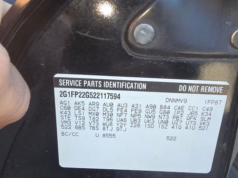 Used 2002 Chevrolet Camaro Z28 w/ SS Performance/Appearance Pkg image 12