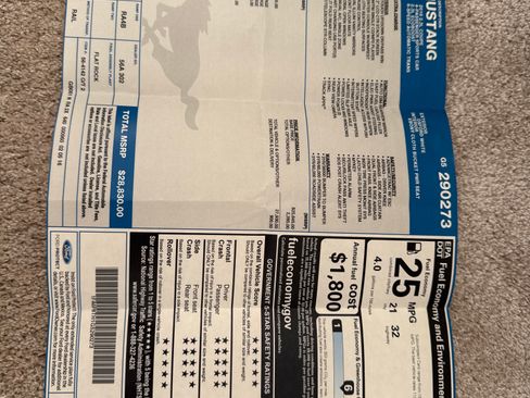 Used 2016 Ford Mustang Coupe w/ Wheel & Stripe Package image 14