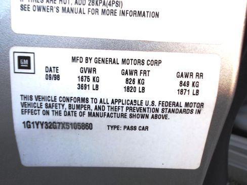 Used 1999 Chevrolet Corvette Convertible w/ Memory Pkg RWD image 20