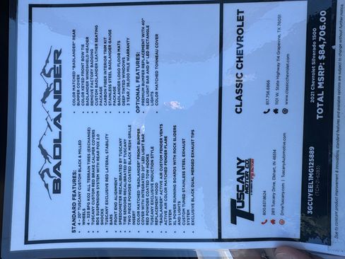 Used 2021 Chevrolet Silverado 1500 RST w/ Convenience Package II image 16