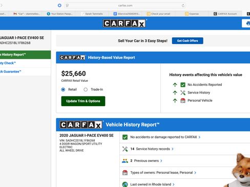 Used 2020 Jaguar I-PACE SE image 10