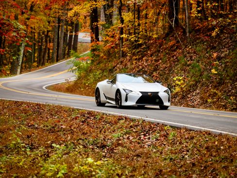 Used 2021 Lexus LC 500 Convertible w/ Touring Package RWD image 9