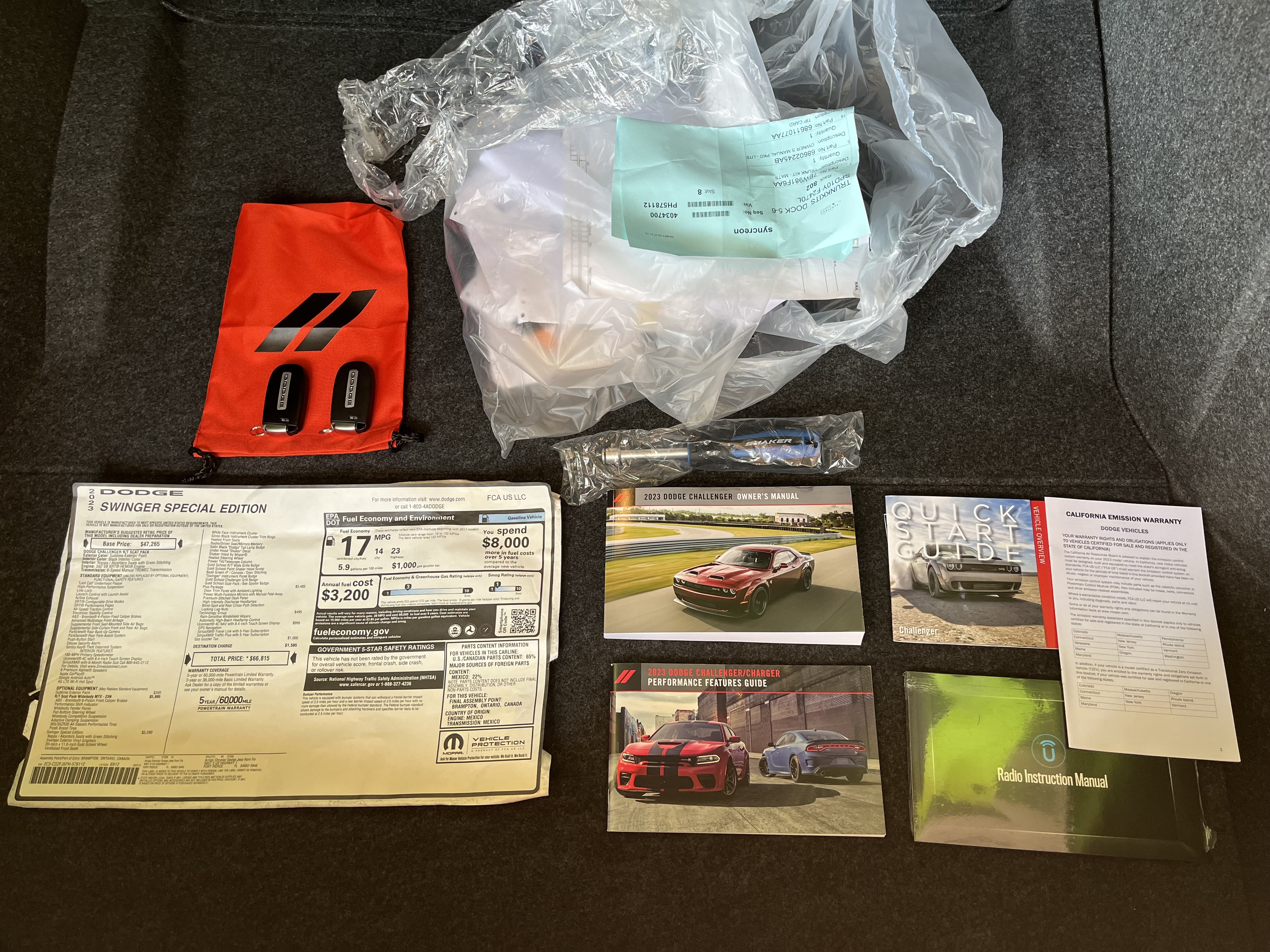 Used 2023 Dodge Challenger R/T Scat Pack RWD image 9
