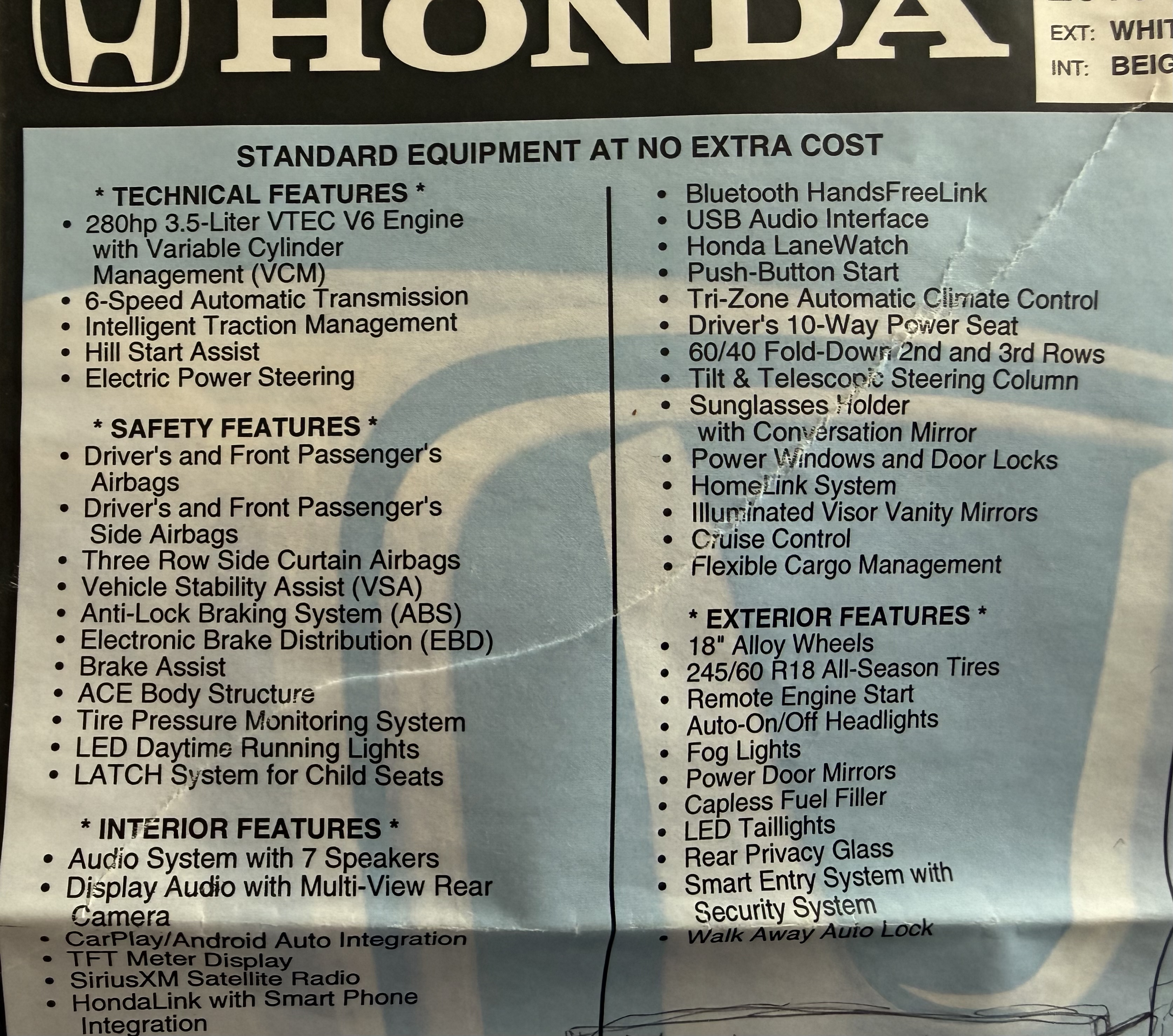 Used 2018 Honda Pilot EX image 16