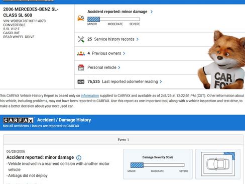 Used 2006 Mercedes-Benz SL 600 image 30