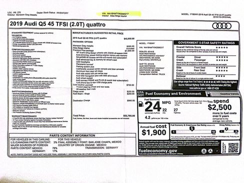 Used 2019 Audi Q5 2.0T Premium Plus w/ Premium Plus Package image 19