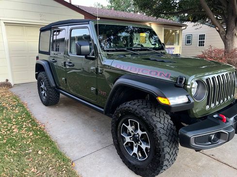 Used 2021 Jeep Wrangler Unlimited Rubicon w/ Cold Weather Group image 1