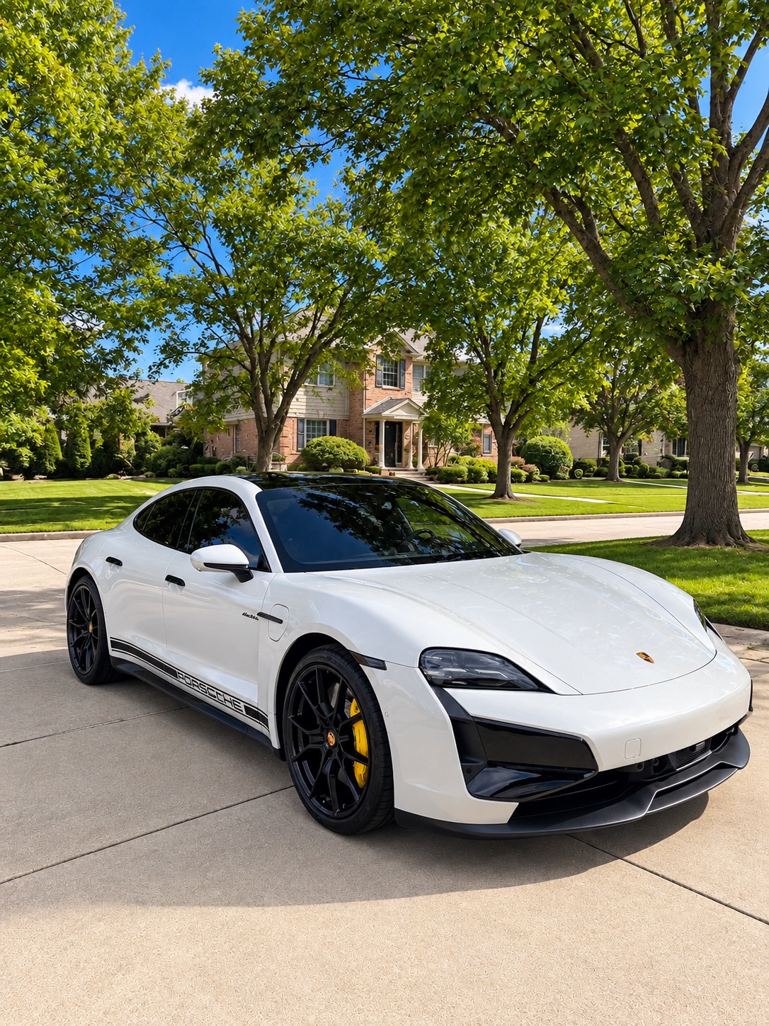Used 2025 Porsche Taycan AWD/4WD image 2