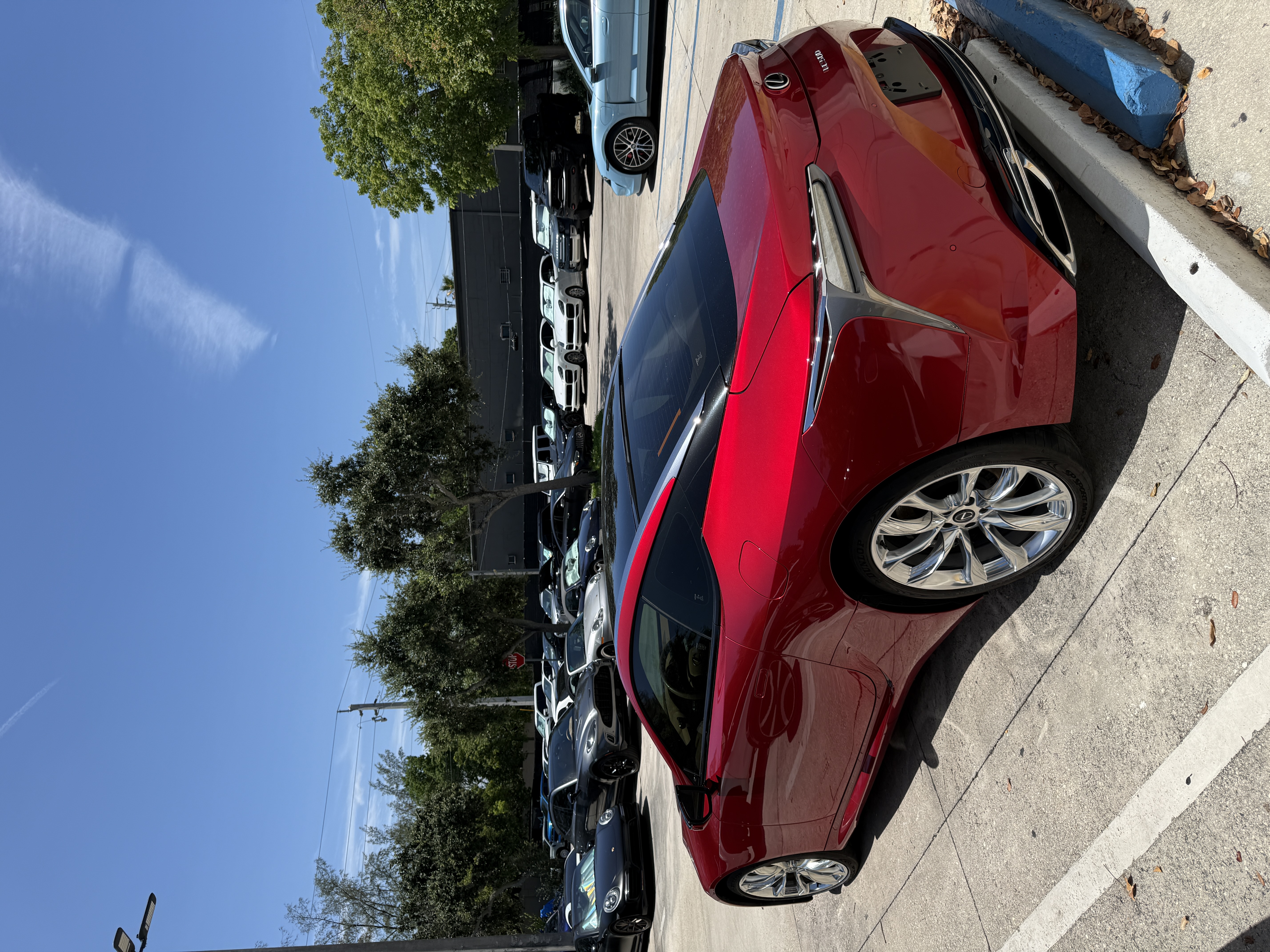 Used 2024 Lexus LC 500 Coupe w/ Sport Package RWD image 2
