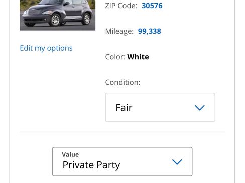 Used 2007 Chrysler PT Cruiser w/ Sun/Sound Group image 10