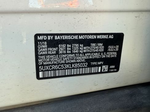 Used 2019 BMW X5 xDrive40i w/ Convenience Package image 17