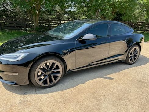 Used 2021 Tesla Model S Plaid AWD/4WD image 1