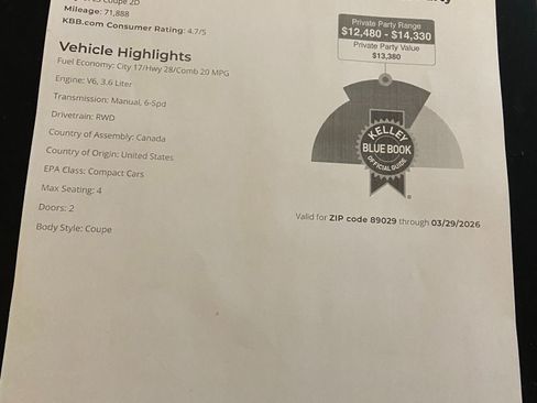 Used 2015 Chevrolet Camaro LS image 9