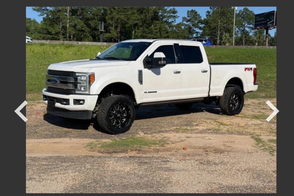 Used 2018 Ford F350 Limited w/ FX4 4x4 Off Road Package image 2