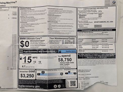 Used 2020 BMW X5 M Competition w/ Executive Package image 31