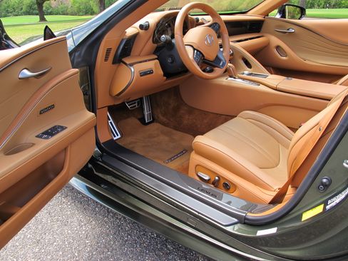 Used 2021 Lexus LC 500 Convertible w/ Touring Package RWD image 11