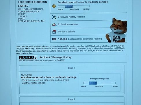 Used 2002 Ford Excursion XLT image 26