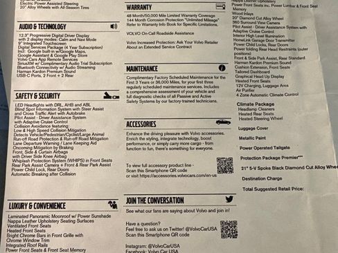 Used 2023 Volvo XC60 B5 Ultimate w/ Climate Package image 19