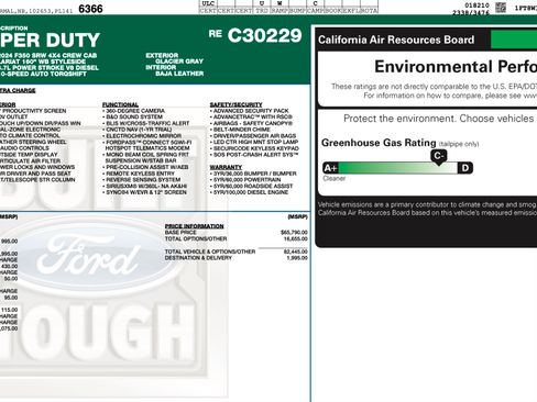 Used 2024 Ford F350 Lariat w/ Lariat Ultimate Package image 32