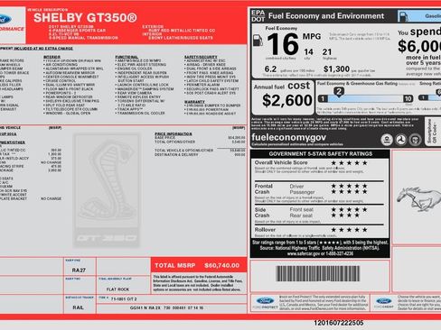 Used 2017 Ford Mustang Shelby GT350 image 16