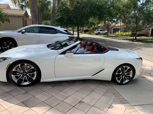 Used 2021 Lexus LC 500 Convertible w/ Touring Package image 1