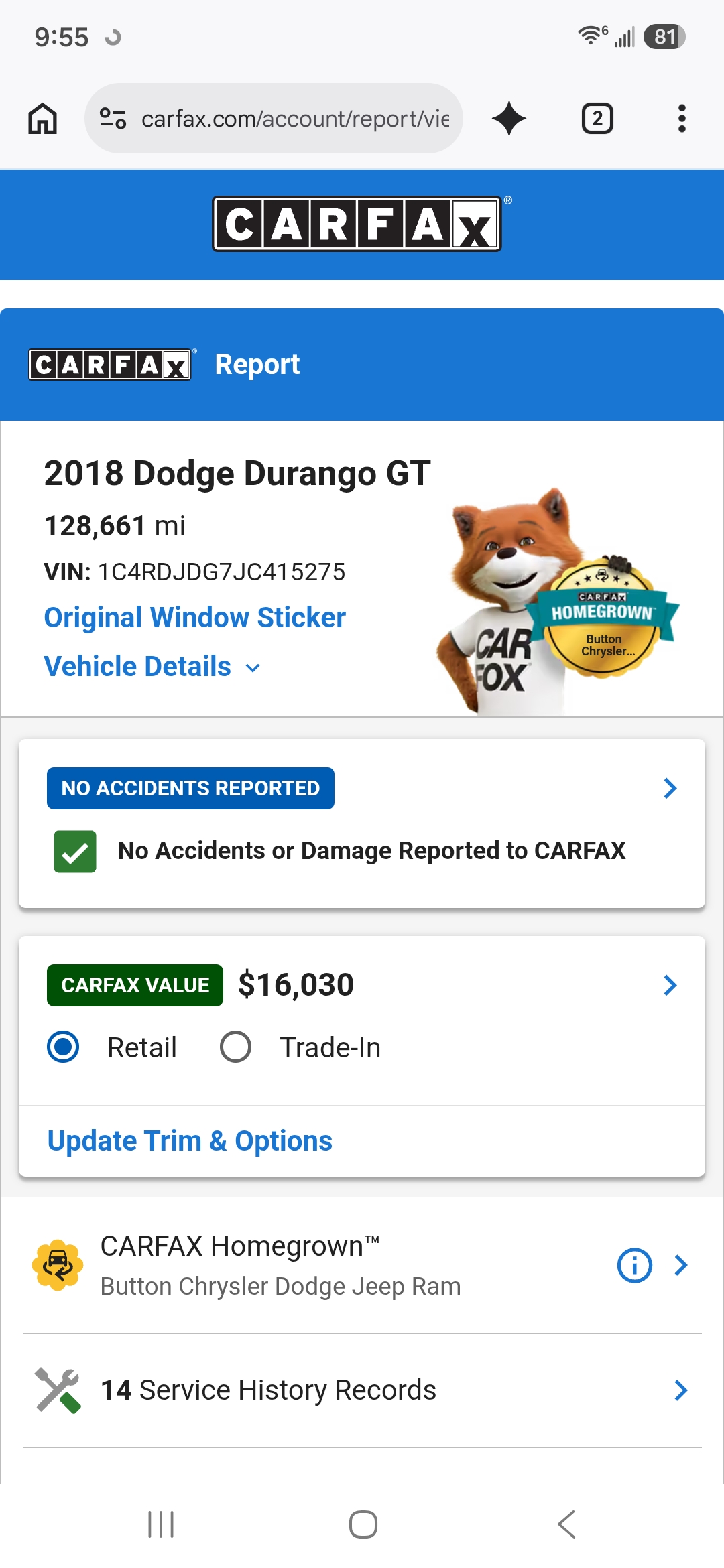 Used 2018 Dodge Durango GT w/ Premium Group AWD/4WD image 9