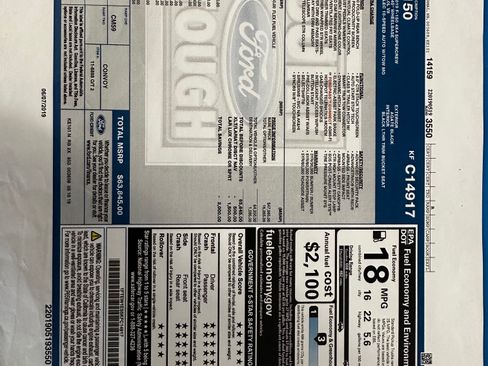 Used 2019 Ford F150 Lariat w/ Equipment Group 502A Luxury image 14