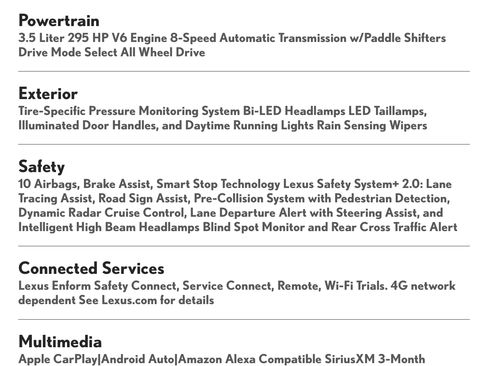 Used 2022 Lexus RX 350 F Sport image 15