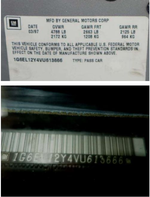 Used 1997 Cadillac Eldorado w/ Leather/Lumbar Pkg FWD image 4