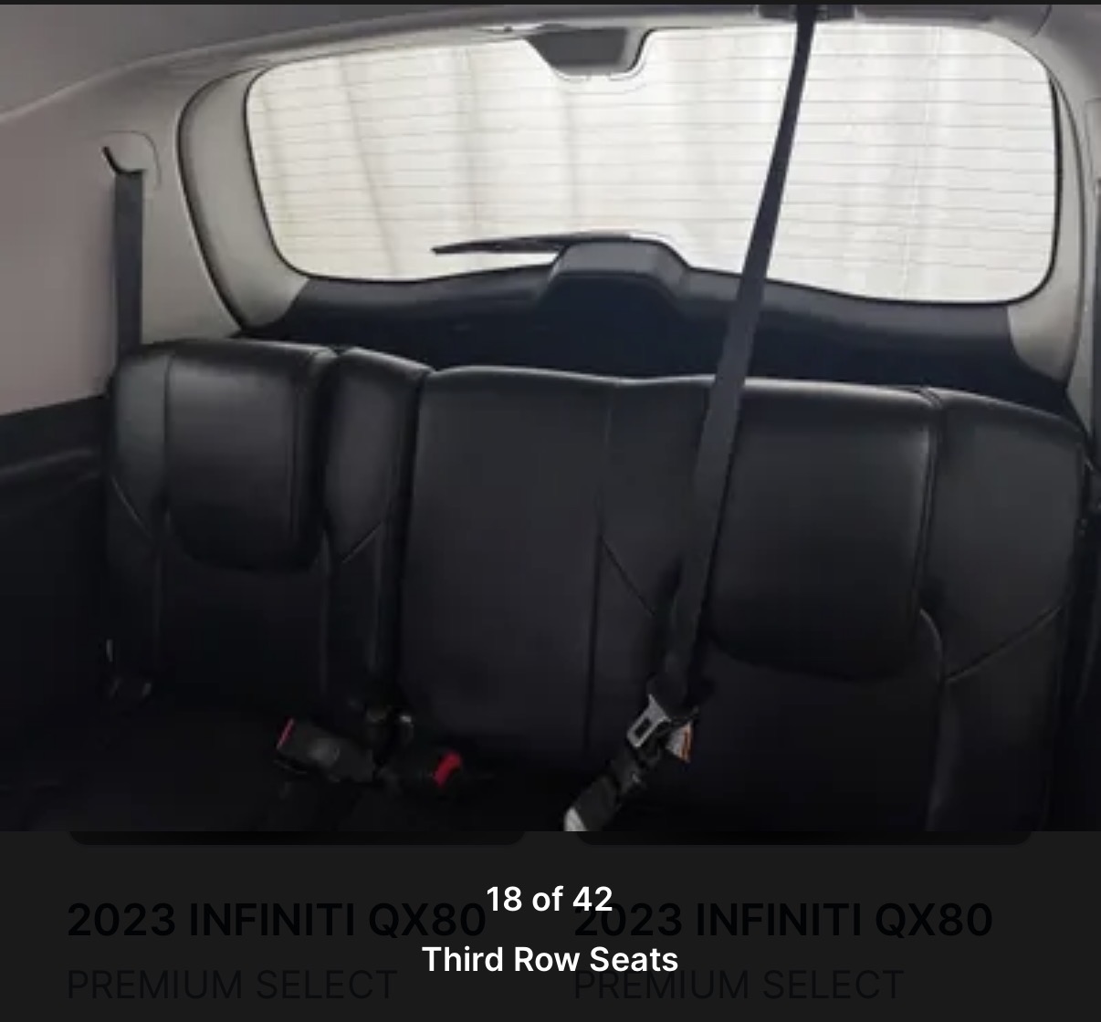 Used 2024 INFINITI QX80 Luxe RWD image 5