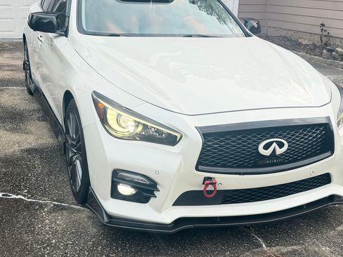 Used 2017 INFINITI Q50 Red Sport 400 image 10