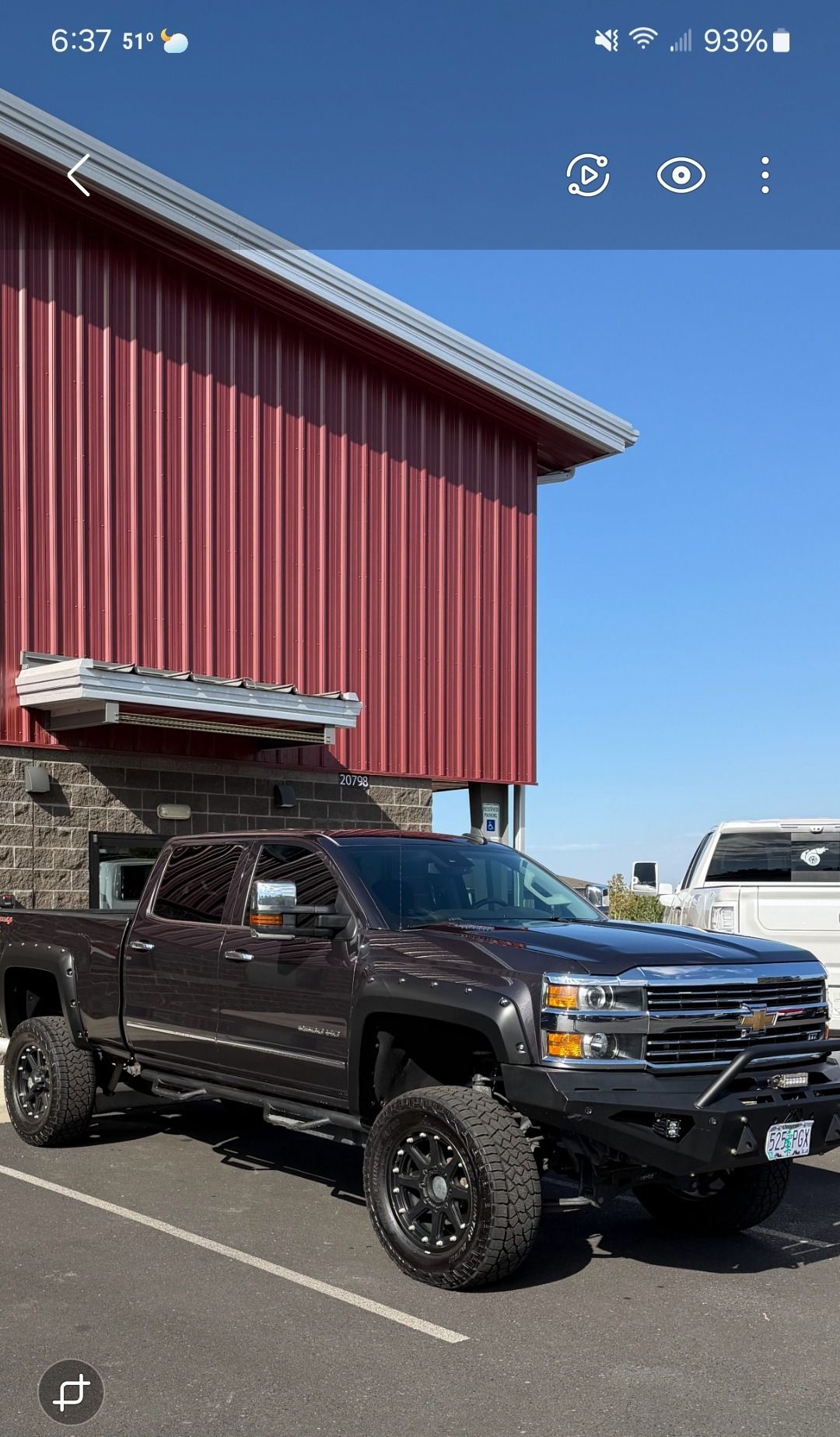 Used 2015 Chevrolet Silverado 2500 LTZ w/ Duramax Plus Package AWD/4WD image 1