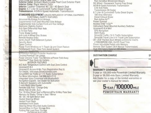 Used 2016 RAM 3500 Laramie image 28