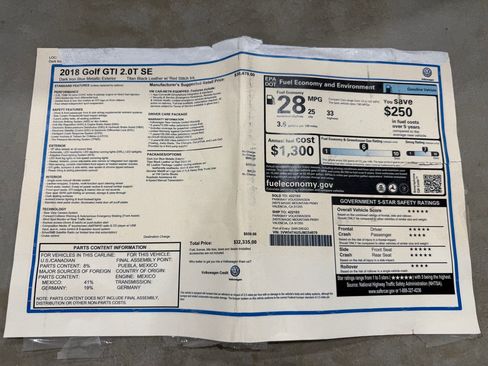 Used 2018 Volkswagen GTI SE image 30