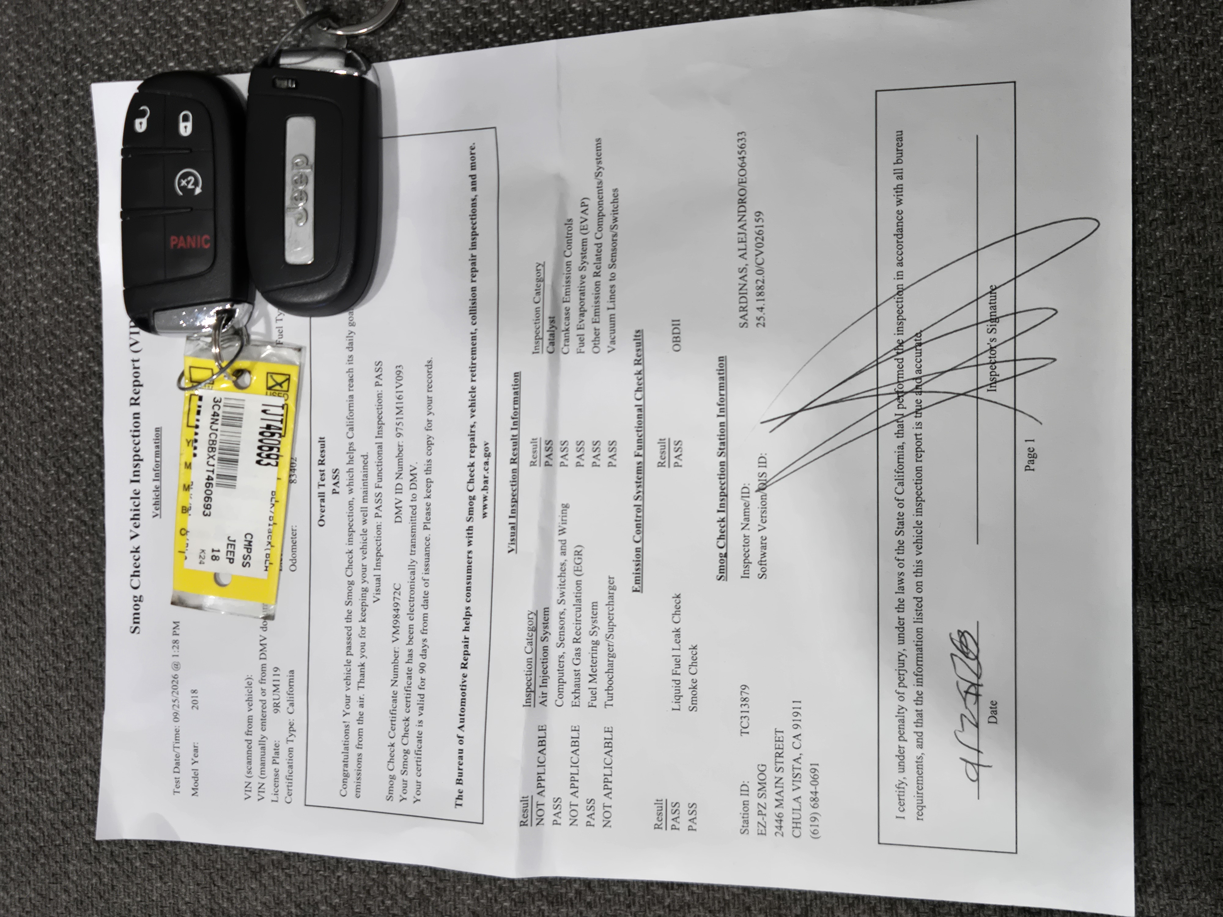 Used 2018 Jeep Compass Latitude w/ Popular Equipment Group FWD image 15