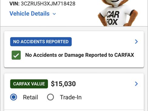 Used 2018 Honda HR-V LX image 12