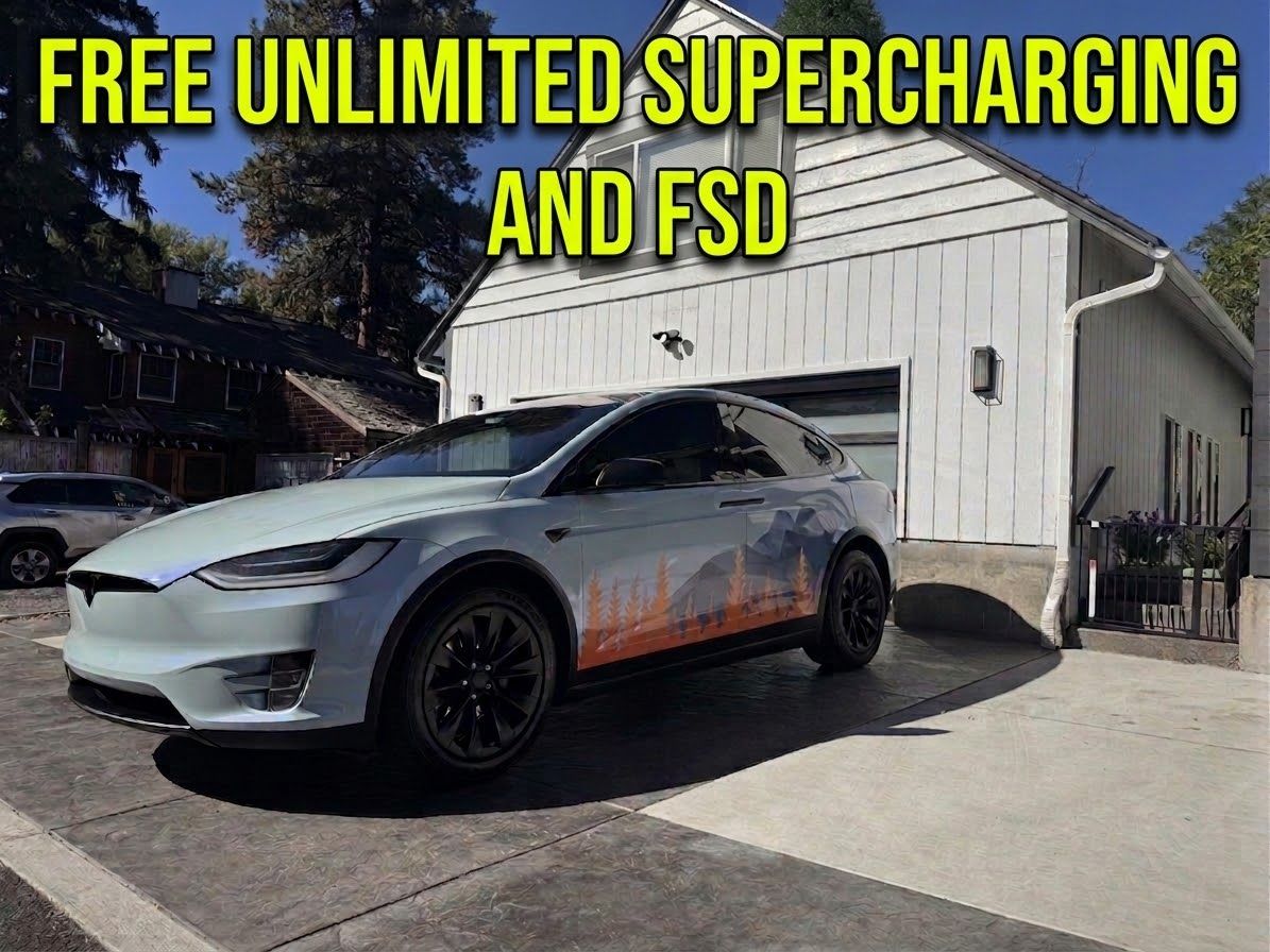 Used 2020 Tesla Model X Long Range AWD/4WD image 1