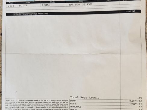 Used 2014 Buick Regal GS w/ Driver Confidence Package #1 image 10