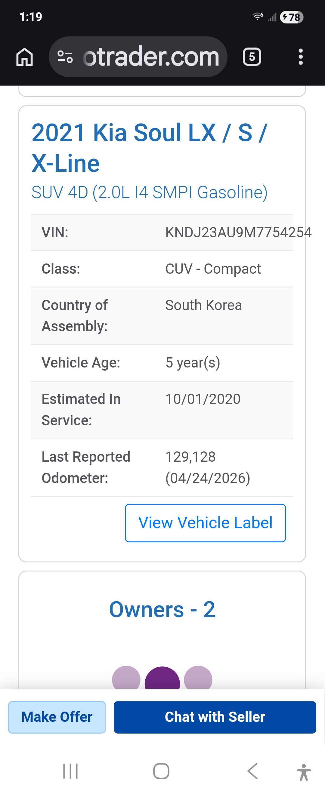 Used 2021 Kia Soul S FWD image 22