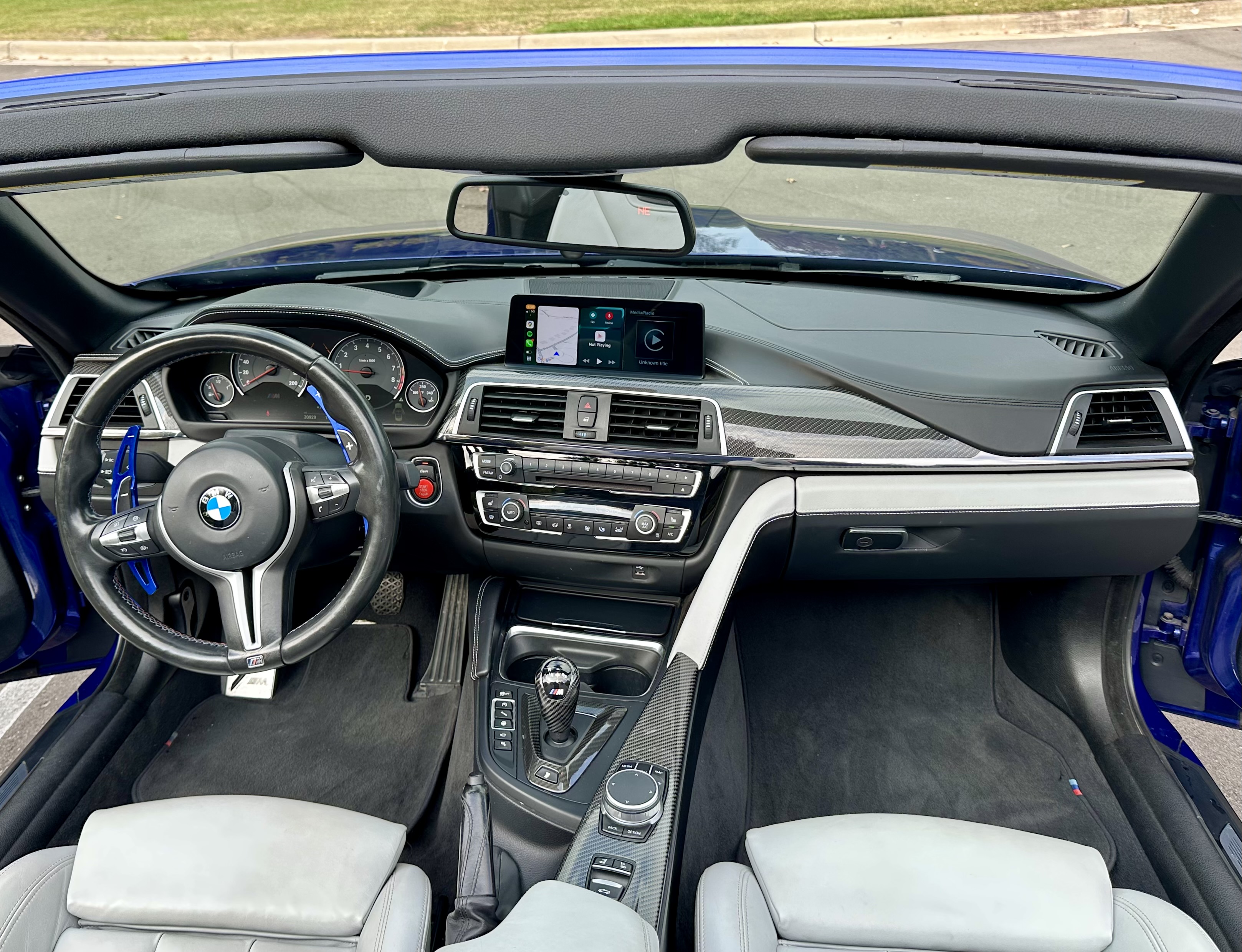 Used 2020 BMW M4 Convertible w/ Competition Package RWD image 12