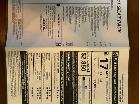 Used 2021 Dodge Challenger R/T Scat Pack w/ Shaker Package image 17