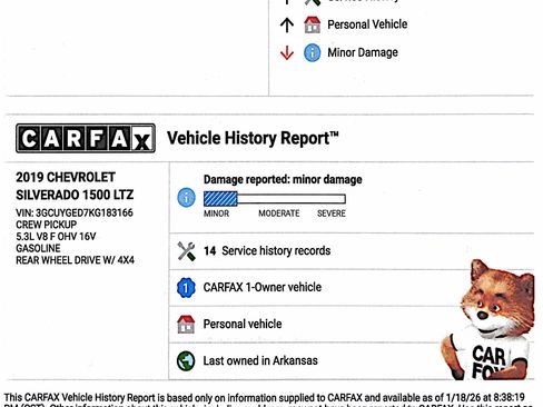 Used 2019 Chevrolet Silverado 1500 LTZ image 18
