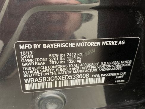 Used 2014 BMW 535i xDrive Sedan image 15