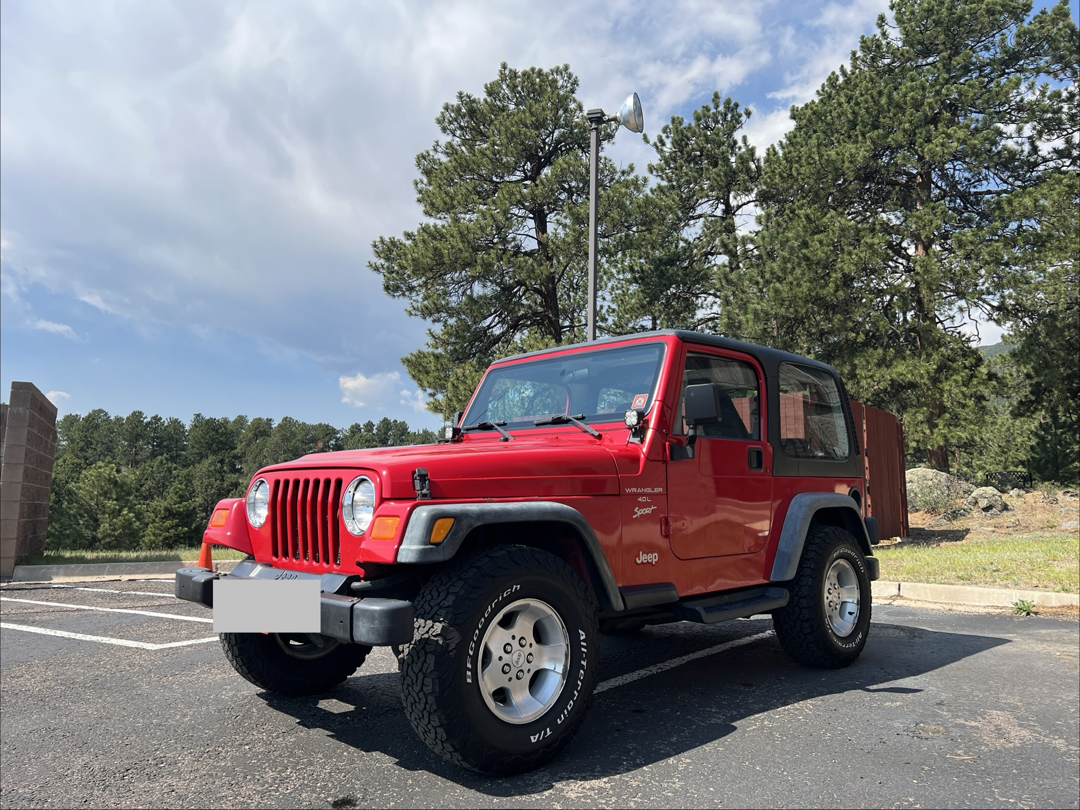 Used 2001 Jeep Wrangler Sport AWD/4WD image 6