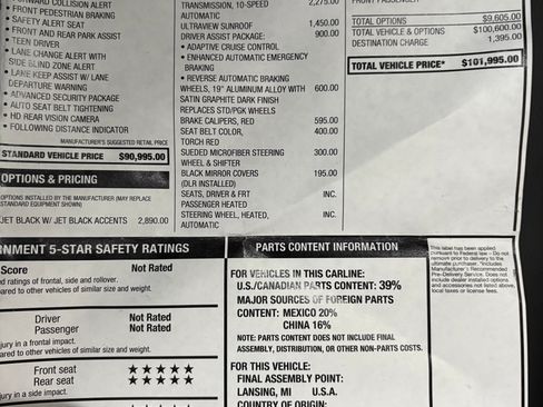 Used 2023 Cadillac CT5 V Blackwing w/ Driver Assist Package image 16