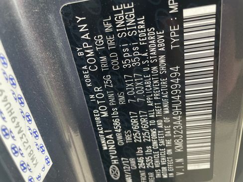 Used 2017 Hyundai Tucson SE image 9