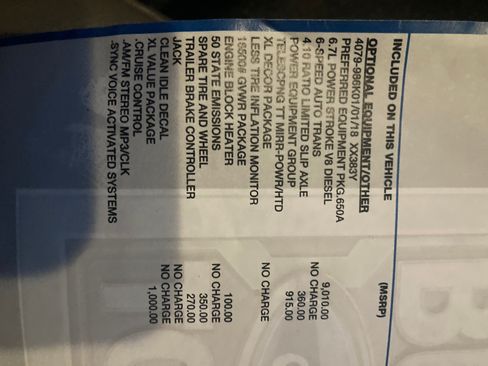 Used 2019 Ford F450 XL w/ XL Value Package image 4