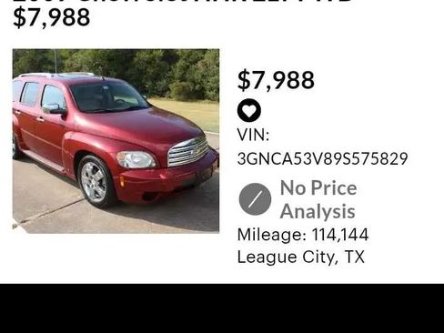 Used 2009 Chevrolet HHR LS image 11