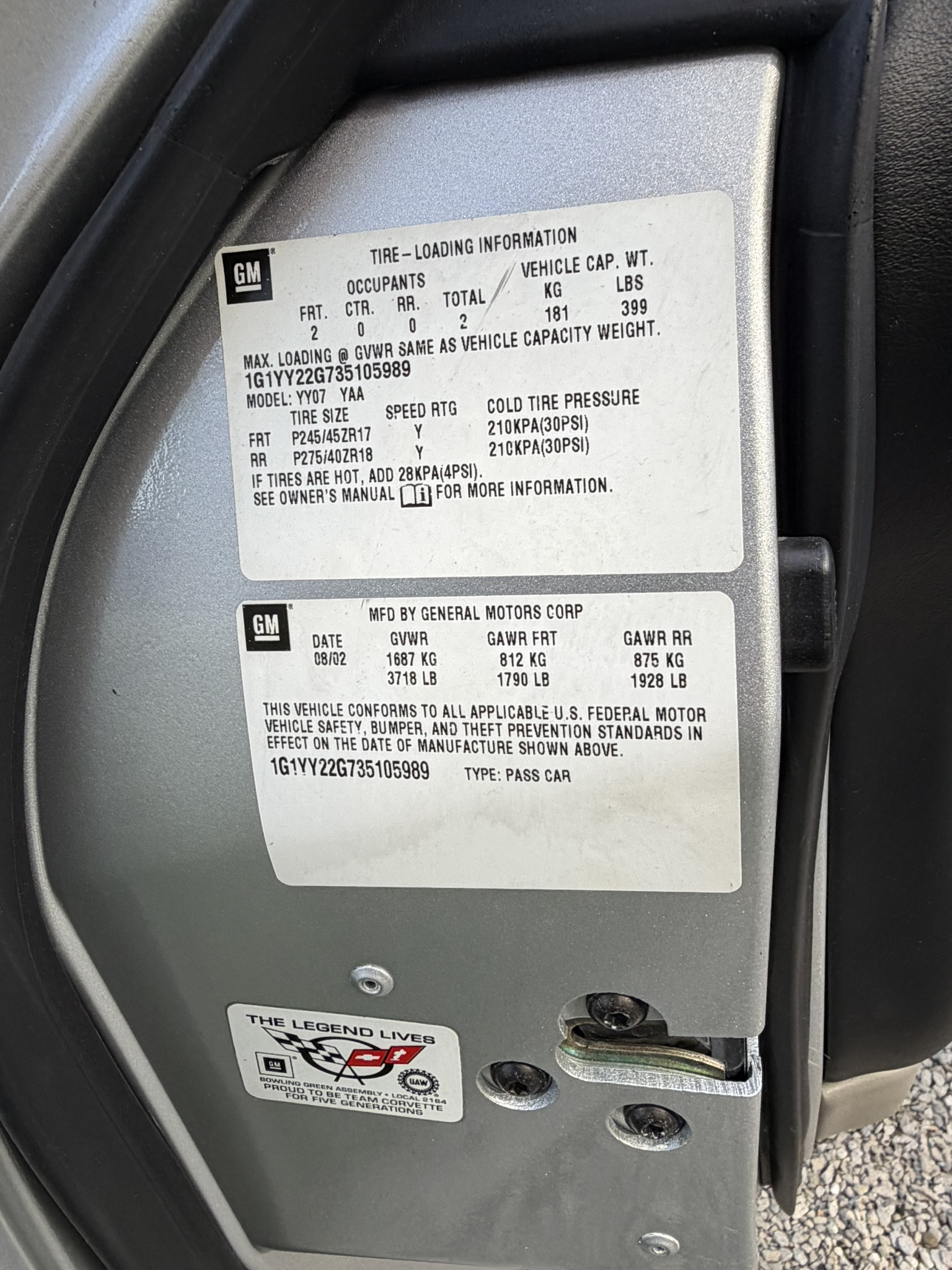 Used 2003 Chevrolet Corvette Coupe w/ Preferred Equipment Group RWD image 14